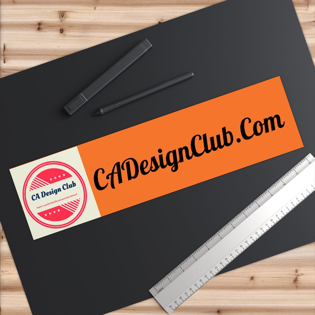 CA Design Club Bumper Sticker