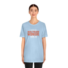Load image into Gallery viewer, Frontline Healthcare Workers Thank You version 2 Unisex Jersey Short Sleeve Tee
