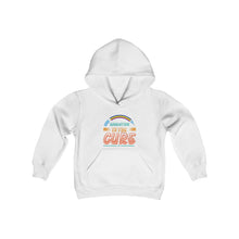 Lade das Bild in den Galerie-Viewer, Education is the Cure (version 4) Youth Heavy Blend Hooded Sweatshirt
