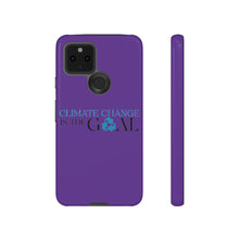 Charger l&#39;image dans la galerie, Tough Cases - Climate Change - Purple - iPhone / Pixel / Galaxy
