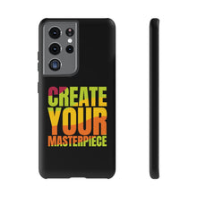 Load image into Gallery viewer, Tough Cases - Create Your Masterpiece - Black - iPhone / Pixel / Galaxy
