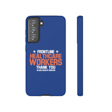 Cargar imagen en el visor de la galería, Tough Cases - Thank You Frontline Healthcare Workers - Blue - iPhone / Pixel / Galaxy
