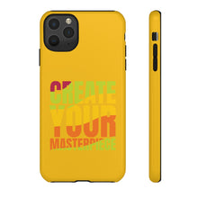 Charger l&#39;image dans la galerie, Tough Cases - Create Your Masterpiece - Yellow - iPhone / Pixel / Galaxy

