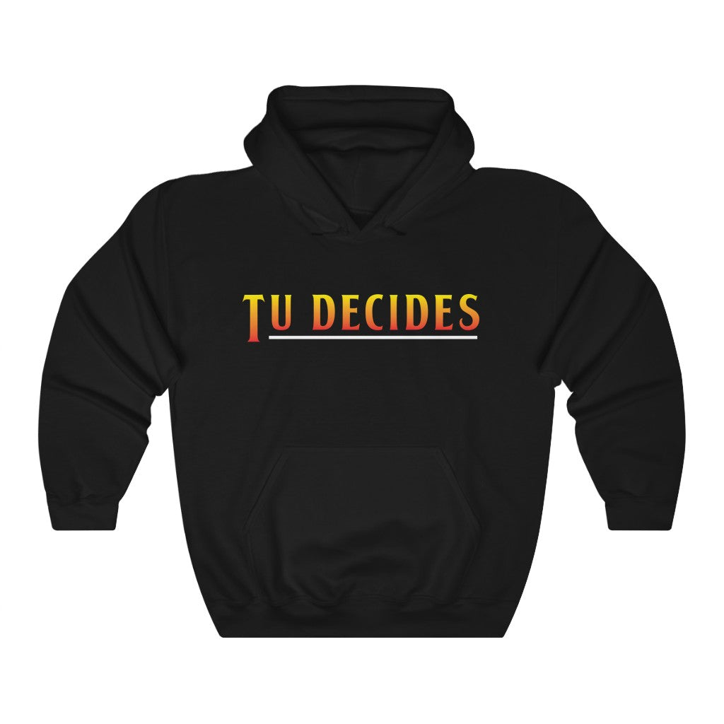 Tu Decides (version 2) Unisex Heavy Blend™ Hooded Sweatshirt