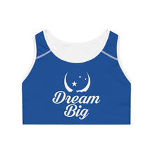 将图片加载到图库查看器，Dream Big Sports Bra - Blue

