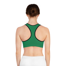 Load image into Gallery viewer, Queens Live Forever Sports Bra - Green
