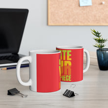 Load image into Gallery viewer, Create Your Masterpiece Ceramic Red Mug 11oz
