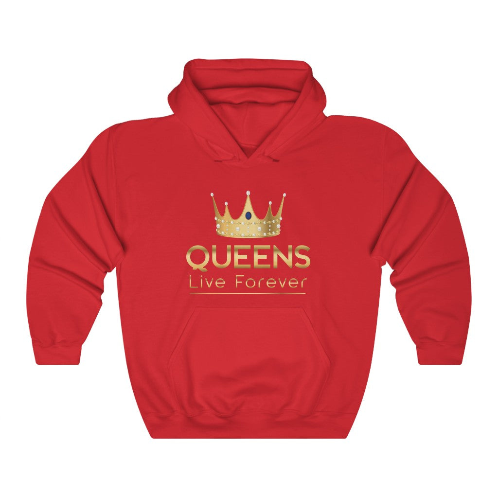 Queens Live Forever Unisex Heavy Blend™ Hooded Sweatshirt