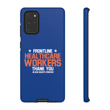 Charger l&#39;image dans la galerie, Tough Cases - Thank You Frontline Healthcare Workers - Blue - iPhone / Pixel / Galaxy
