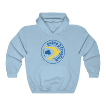 Cargar imagen en el visor de la galería, Ukraine Peace &amp; Freedom version 2 Unisex Heavy Blend™ Hooded Sweatshirt
