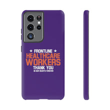Lade das Bild in den Galerie-Viewer, Tough Cases - Thank You Frontline Healthcare Workers - Purple - iPhone / Pixel / Galaxy
