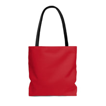 Load image into Gallery viewer, Education is the Cure Red Tote Bag
