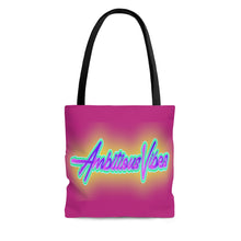 Load image into Gallery viewer, Ambitious Vibes Berry Tote Bag
