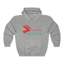 Cargar imagen en el visor de la galería, Peace &amp; Freedom Unisex Heavy Blend™ Hooded Sweatshirt
