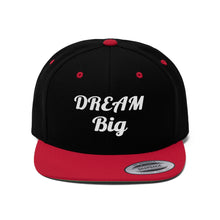 Load image into Gallery viewer, Dream Big Flat Bill Hat
