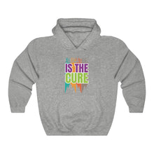 画像をギャラリービューアに読み込む, Education is the Cure (version 3) Unisex Heavy Blend™ Hooded Sweatshirt

