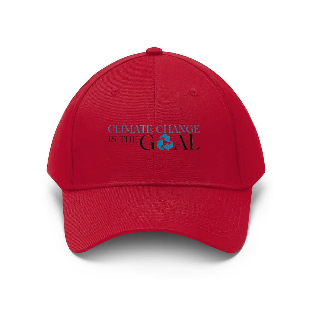 Climate Change Twill Hat