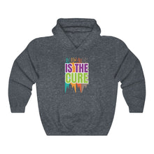 Load image into Gallery viewer, Education is the Cure (version 3) Unisex Heavy Blend™ Hooded Sweatshirt
