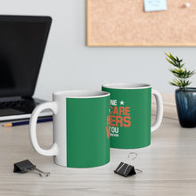 Load image into Gallery viewer, Frontline Healthcare Workers version 2 Green Ceramic Mug 11oz
