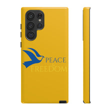 将图片加载到图库查看器，Ukraine Peace &amp; Freedom - Yellow - iPhone / Pixel / Galaxy
