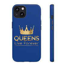 将图片加载到图库查看器，Queens Live Forever - Blue - iPhone / Pixel / Galaxy

