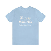 Charger l&#39;image dans la galerie, Nurses Thank You Unisex Jersey Short Sleeve Tee
