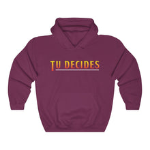 将图片加载到图库查看器，Tu Decides (version 2) Unisex Heavy Blend™ Hooded Sweatshirt
