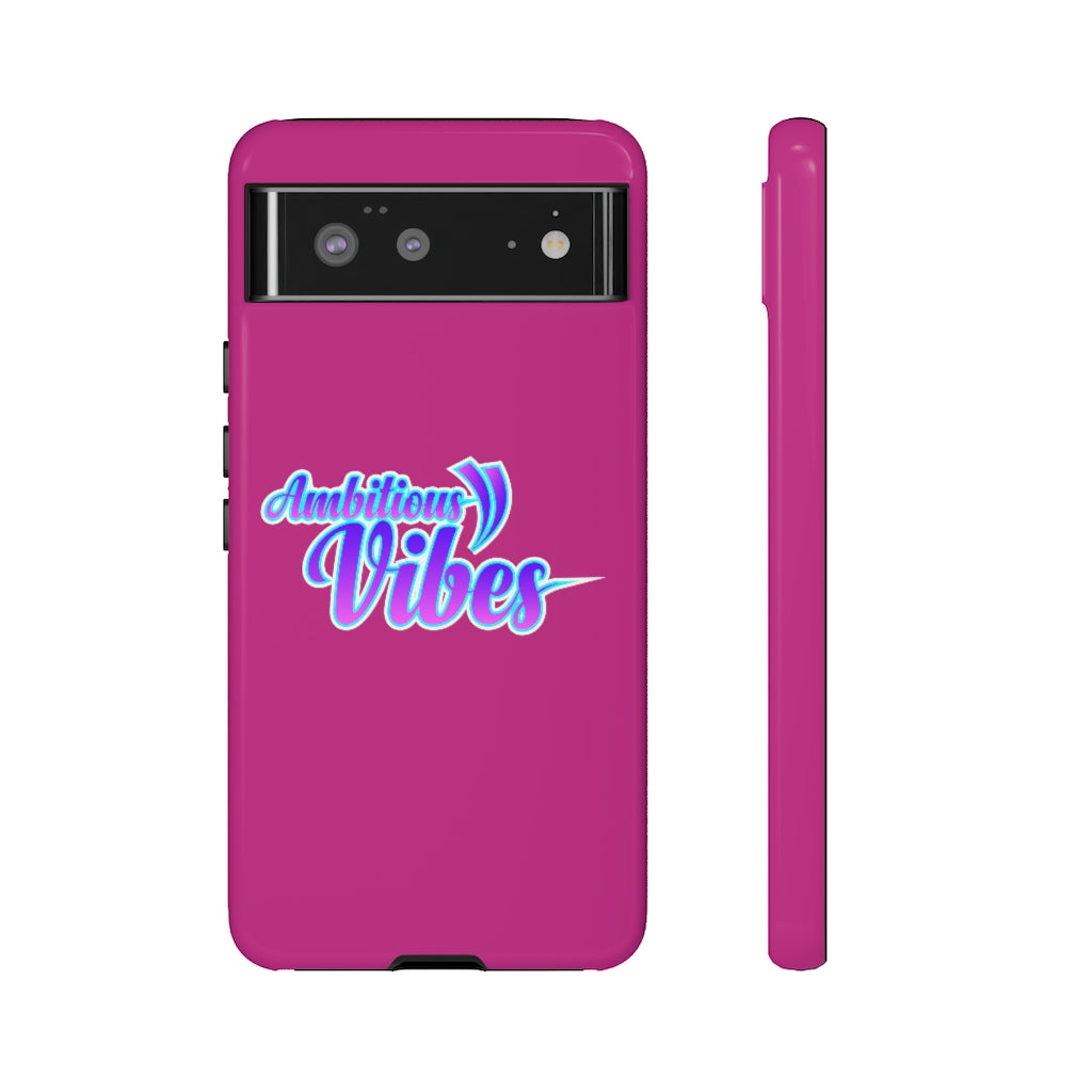 Tough Cases - Ambitious Vibes - Berry - iPhone / Pixel / Galaxy
