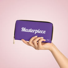 Load image into Gallery viewer, Zipper Wallet - Create Your Masterpiece - Purple (Please allow 2 weeks for Shipping)
