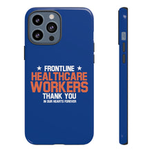 Lade das Bild in den Galerie-Viewer, Tough Cases - Thank You Frontline Healthcare Workers - Blue - iPhone / Pixel / Galaxy
