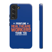 将图片加载到图库查看器，Tough Cases - Thank You Frontline Healthcare Workers - Blue - iPhone / Pixel / Galaxy
