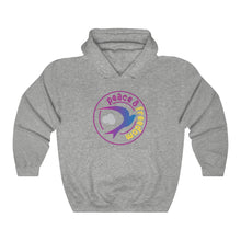 Load image into Gallery viewer, Peace &amp; Freedom version 2 Unisex Heavy Blend™ Hooded Sweatshirt
