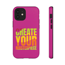Cargar imagen en el visor de la galería, Tough Cases - Create Your Masterpiece - Berry - iPhone &amp; Galaxy
