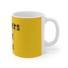 Load image into Gallery viewer, Teachers Save Lives Yellow Ceramic Mug 11oz
