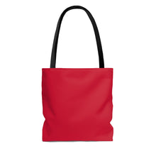 Load image into Gallery viewer, Frontline Healthcare Workers Thank You Red AOP Tote Bag
