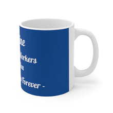 Load image into Gallery viewer, Frontline Healthcare Workers Blue Ceramic Mug 11oz
