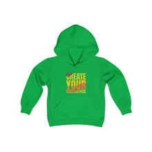 Load image into Gallery viewer, Create Your Masterpiece Youth Heavy Blend Hooded Sweatshirt
