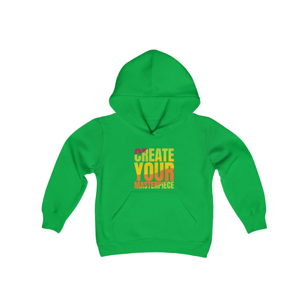 Create Your Masterpiece Youth Heavy Blend Hooded Sweatshirt