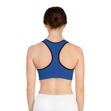 Load image into Gallery viewer, Create Your Masterpiece Sports Bra - Blue

