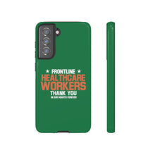 将图片加载到图库查看器，Tough Cases - Thank You Frontline Healthcare Workers - Green - iPhone / Pixel / Galaxy
