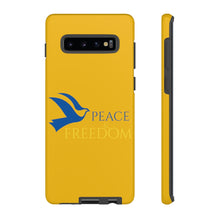 将图片加载到图库查看器，Ukraine Peace &amp; Freedom - Yellow - iPhone / Pixel / Galaxy
