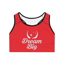 将图片加载到图库查看器，Dream Big Sports Bra - Red
