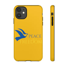 画像をギャラリービューアに読み込む, Ukraine Peace &amp; Freedom - Yellow - iPhone / Pixel / Galaxy

